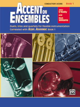 cover ACCENT ON ENSEMBLES #1 CONDUCTOR cover